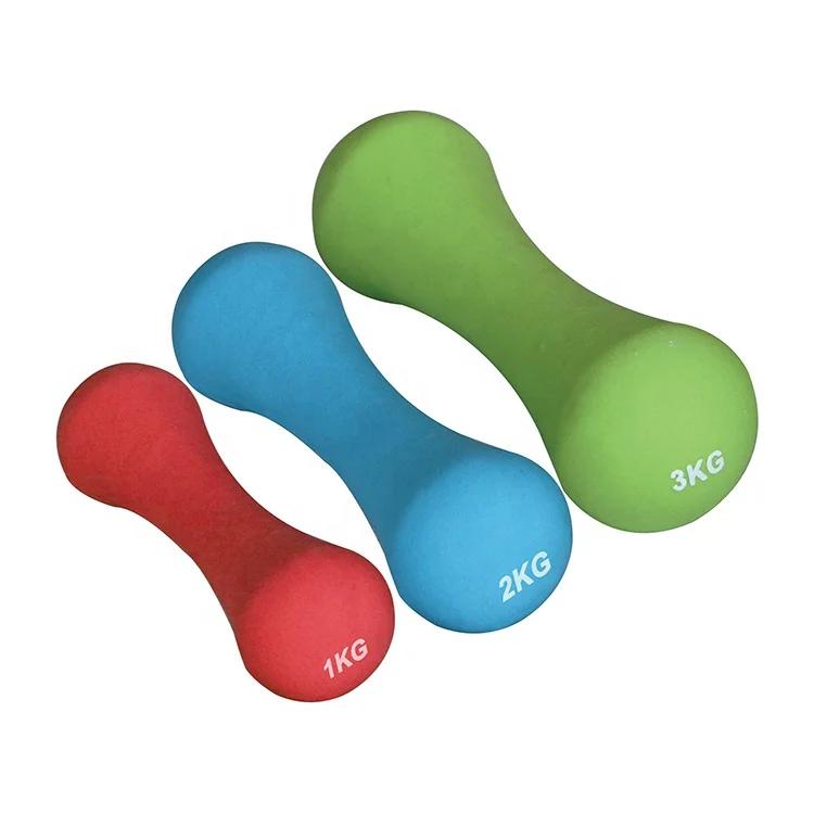 Wholesale fitness women used neoprene dumbbell