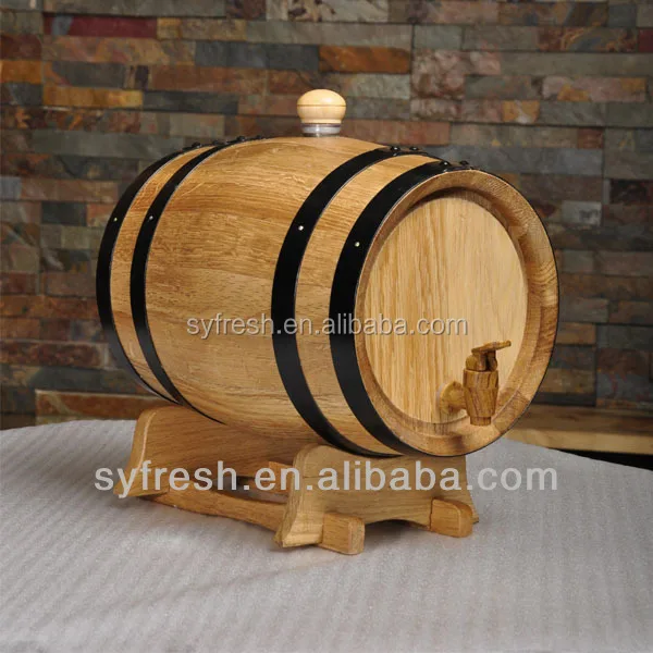 Custom Decoration 3L Oak Barrels Red Wine Barrel For Sale