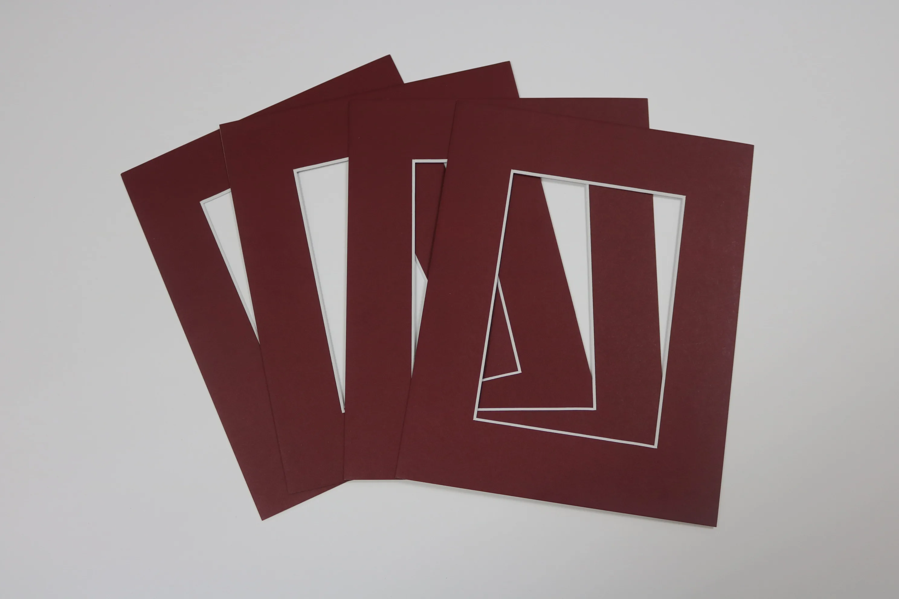 acid free white uncut matboard /adhesive mount board/photo mounting board
