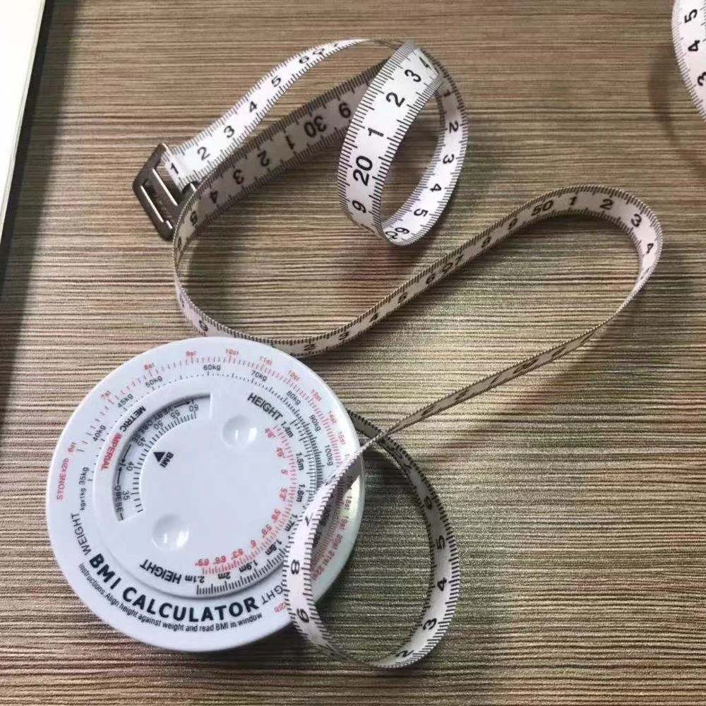 
150cm/60inch Customized Measure Body Tape Measure to Print Logo bmi Measuring Tape 