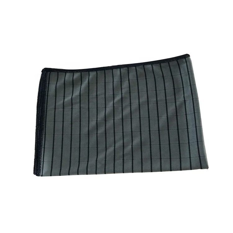 
40X50Cm Gray Carbon Fiber Microfiber Towel 
