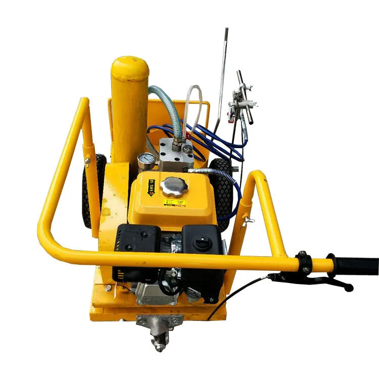 hand-pushed cold paint road line marking machine safety line painting equipment