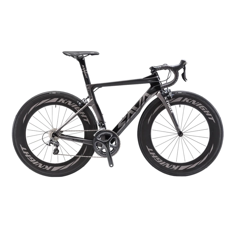 700C Colored Road Bike Carbon Fork Road Bicycle , 22 Speeds, Bicycle Frame Set Carbon Road Bike