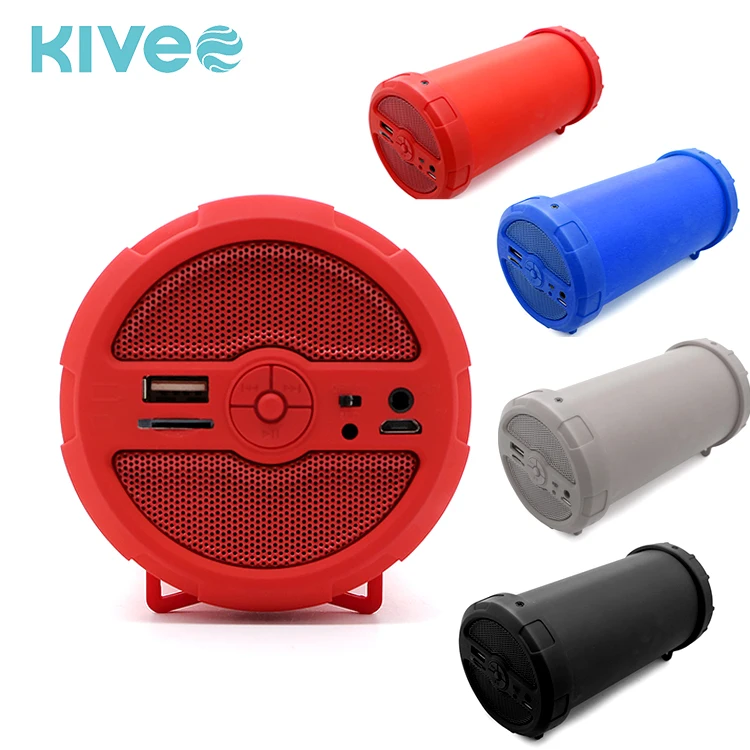 Профессиональное аудио отличное качество звука Multi-Color Портативный BT беспроводная мини сабвуфер USB Speaker с FM радио
