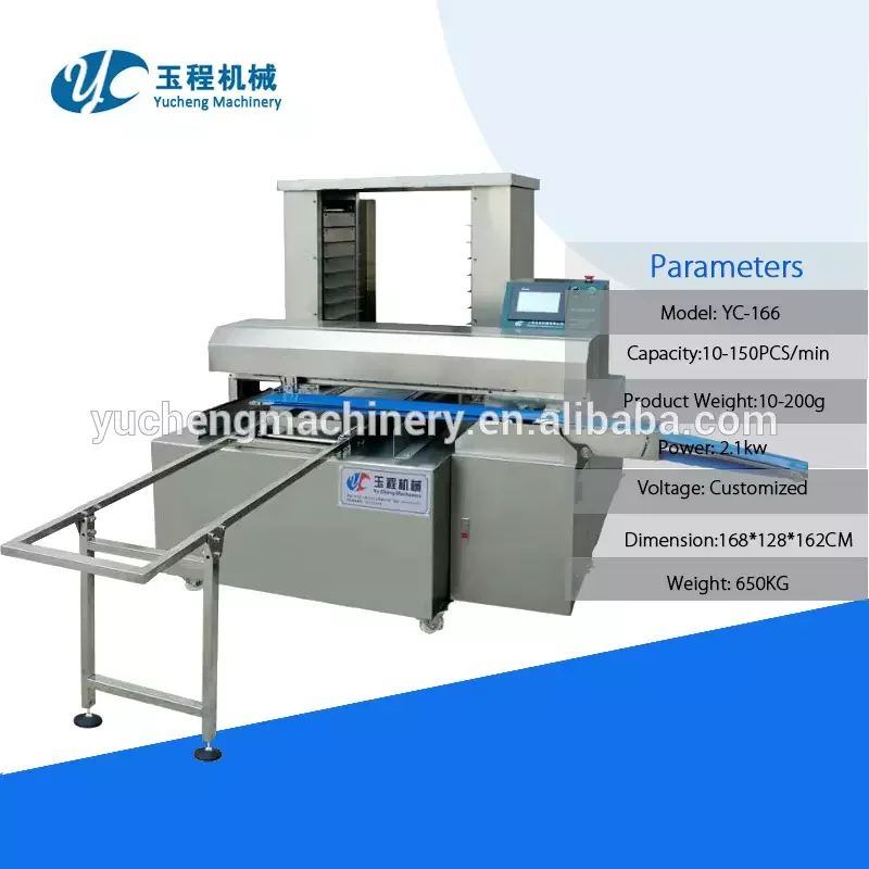 YC-166 Automatic Maamoul Arranging Machine/Tray Aligning Machine