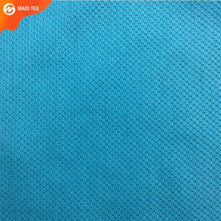 
combed single jersey knit pk tc pique fabric for sportswear and sweaters 