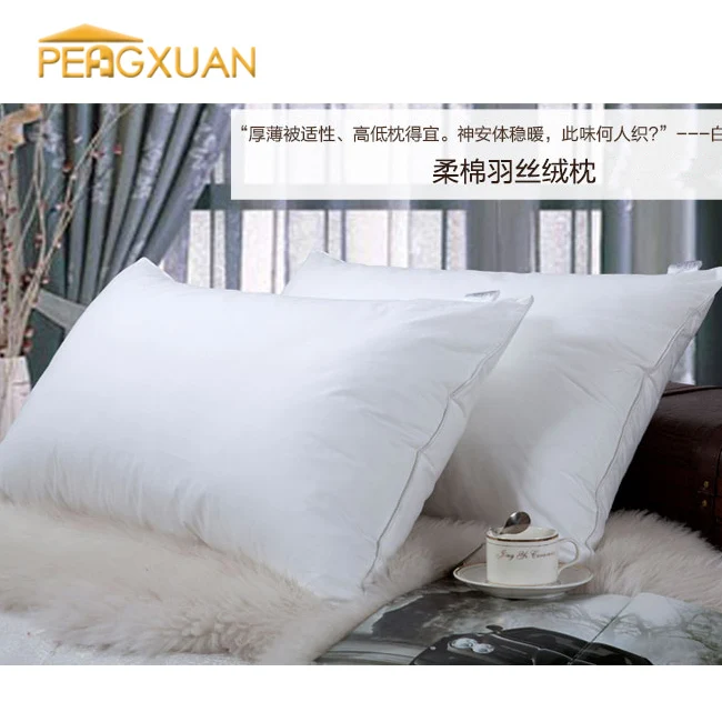 China suppliers wholesale manufacturing hilton pillow hilton pillow 1000g 50x70 pillow with piping line for hotel
