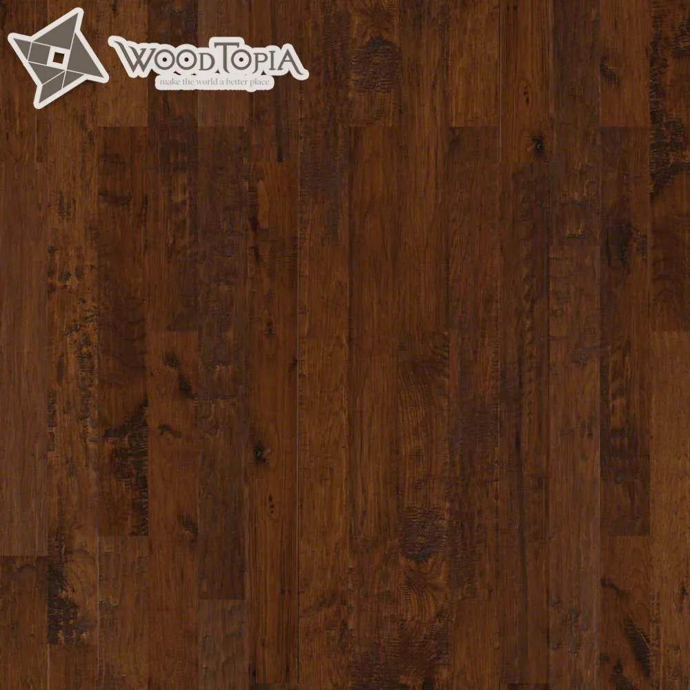 Матовый деревянный настил в американском стиле hickory
