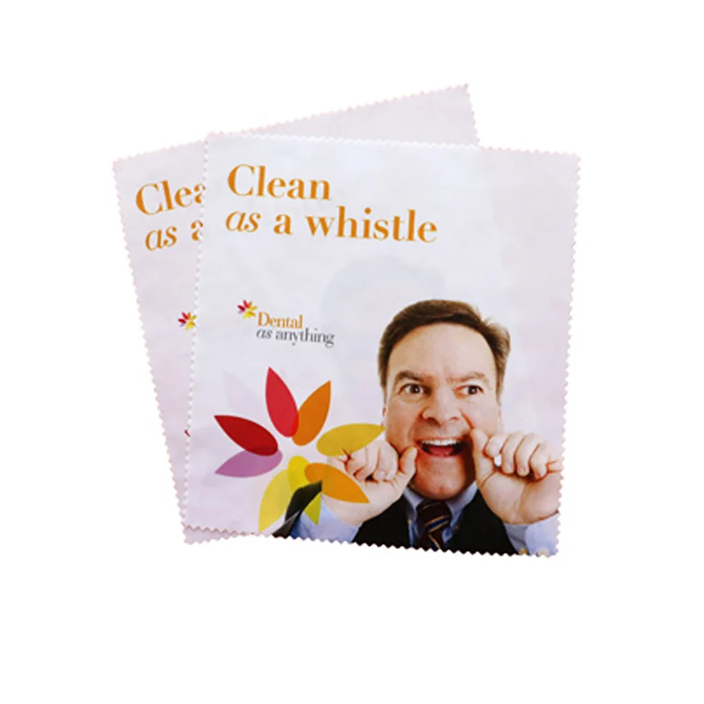 Eye glass cleaning cloth micro fiber cloth for lens glasses