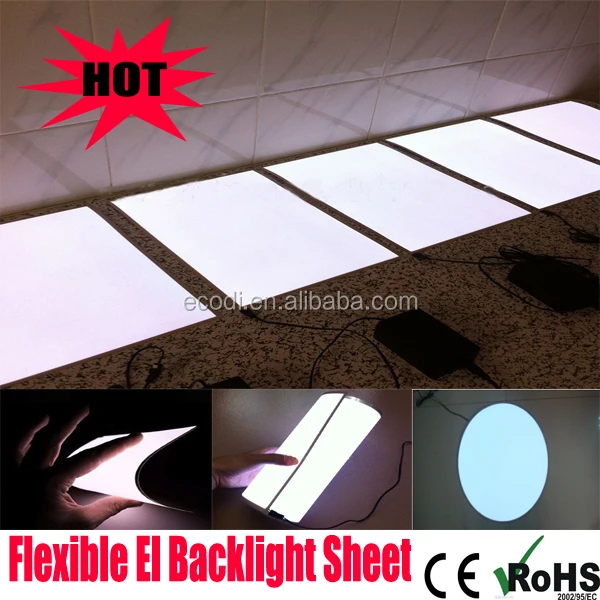Модная el освещение лист, el подсветка, эль-лист подсветка