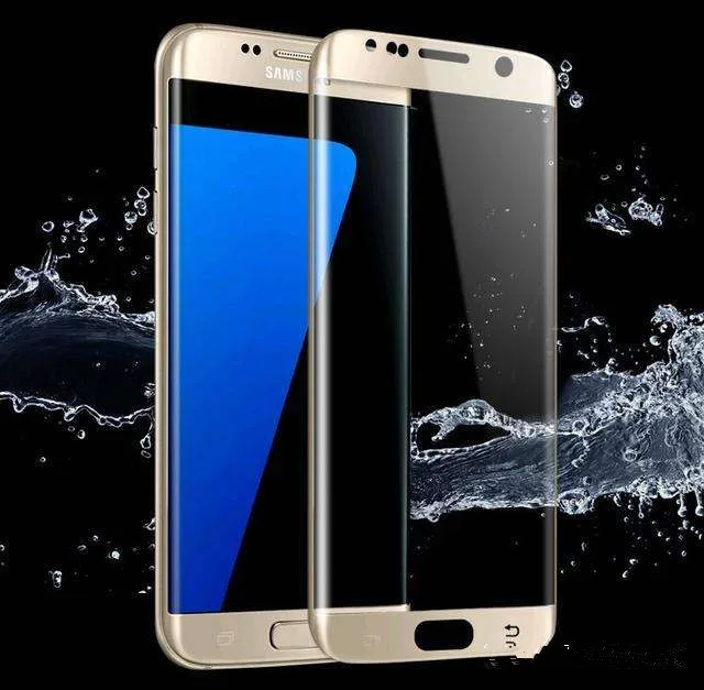 Hot Products Ultra Thin 3D Full cover 9H Hardness Tempered Glass screen protector for Samsung galaxy s7 Edge pelicula de vidro