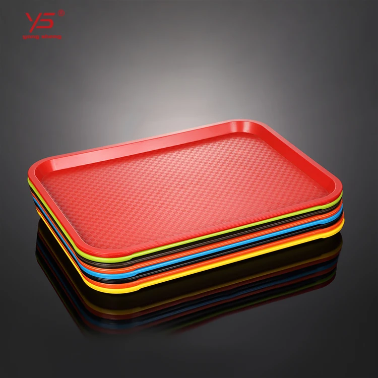 Multi color 100% melamine plastic ic tray