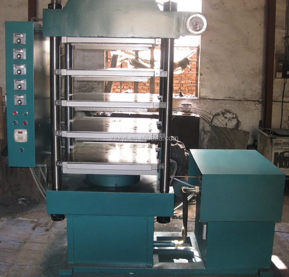 New Style Crumb Rubber Tile Making Machine/Gym Rubber Flooring Machine