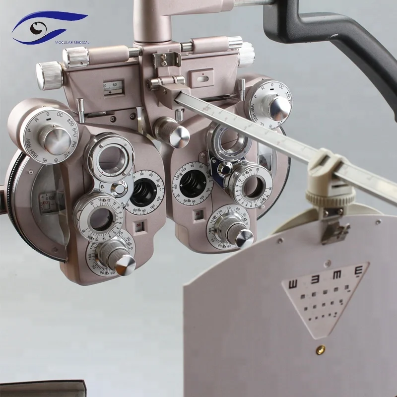 Ручной фороптер, убедитесь в том, что на стороне визуальный функция ML-500, таблица для проверки зрения, CE, approvedl оптических приборов