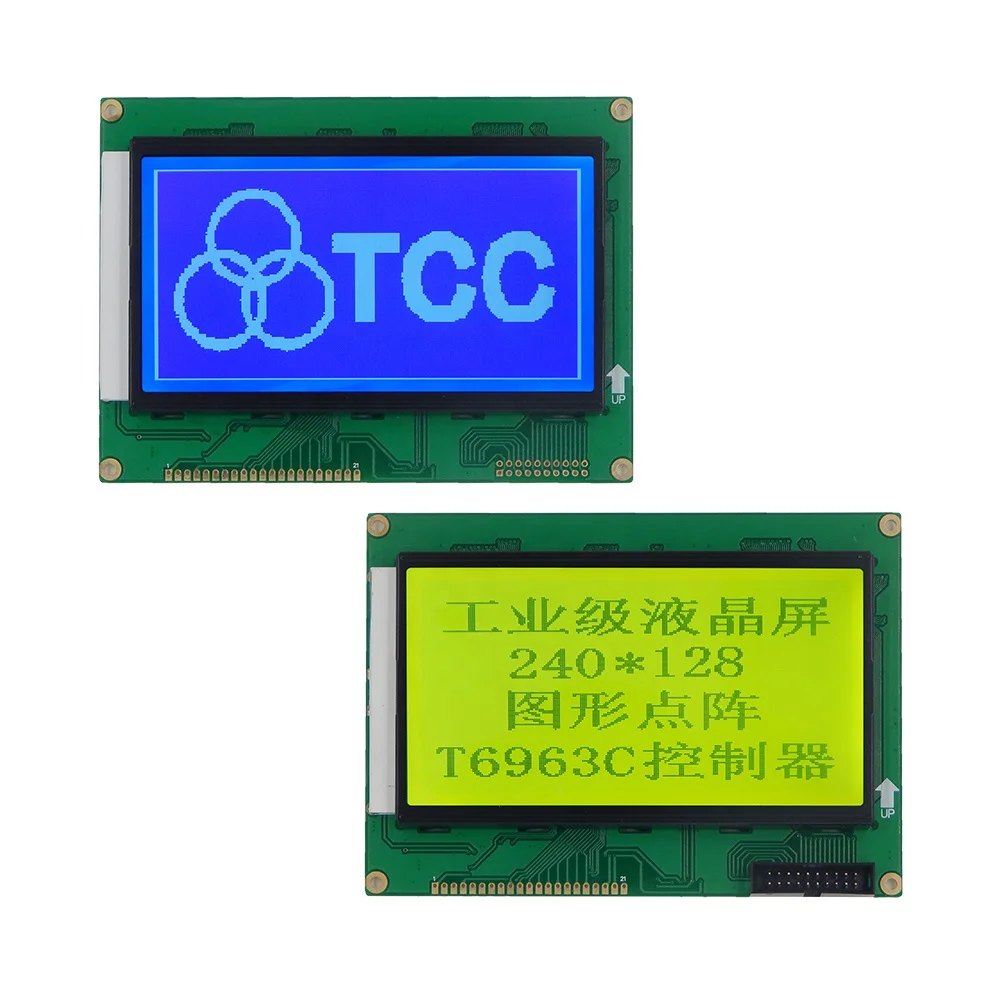  TCC(240128EV11) Промышленное использование 240128 stn lcd дисплей ЖК-экран 5v 21-pin t6963c 240x128 Графический