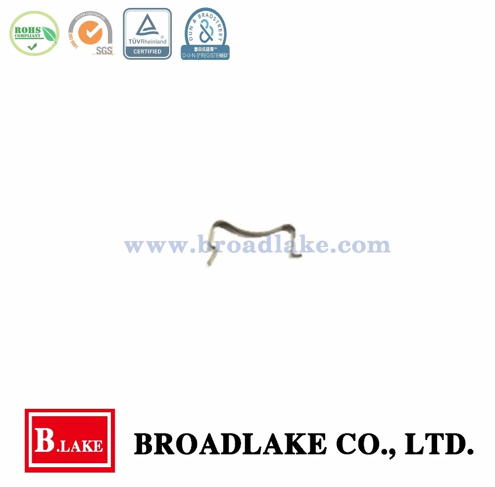 OEM metal stamping zinc plated spring clamp