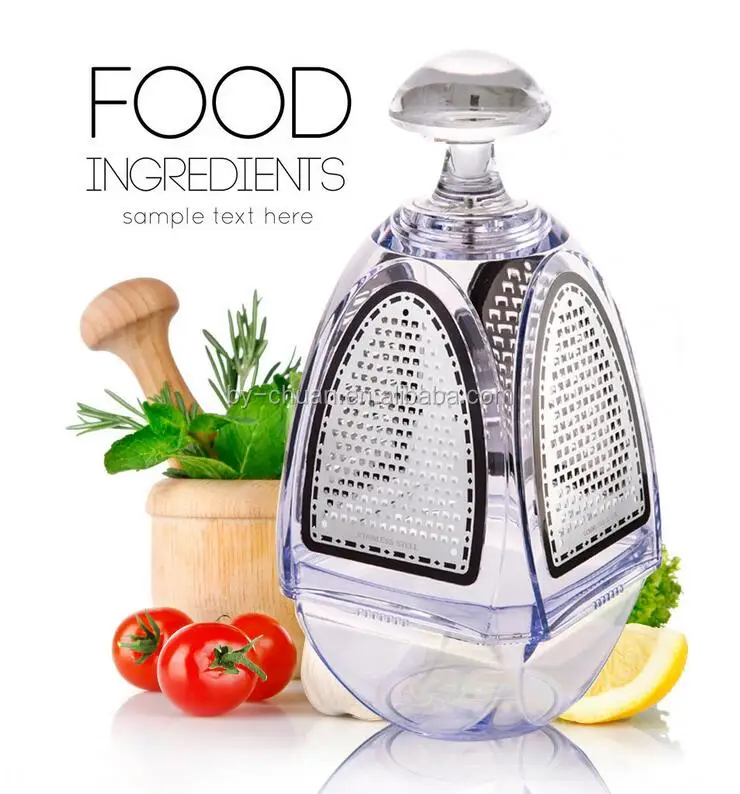 Four Surface Glide Technology 4-Sided Boxed Grater vegetable potato cheese grater