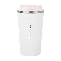 PINKAH Private Label 510ML 17OZ Powder Coated Double Wall Vacuum Insulated stainless steel coffee cup