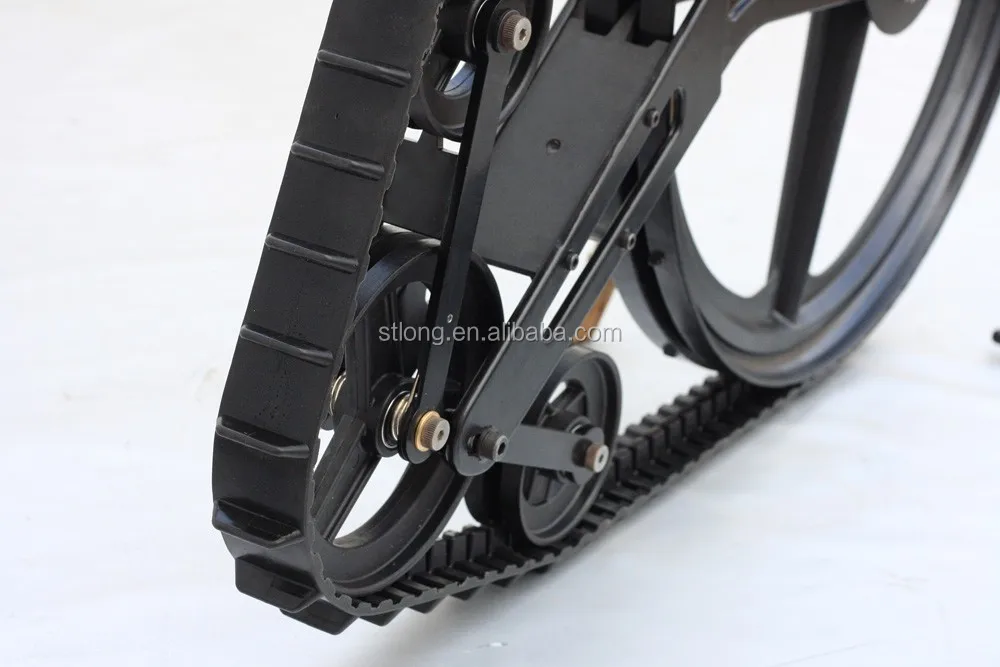 Задний привод для снежного велосипеда