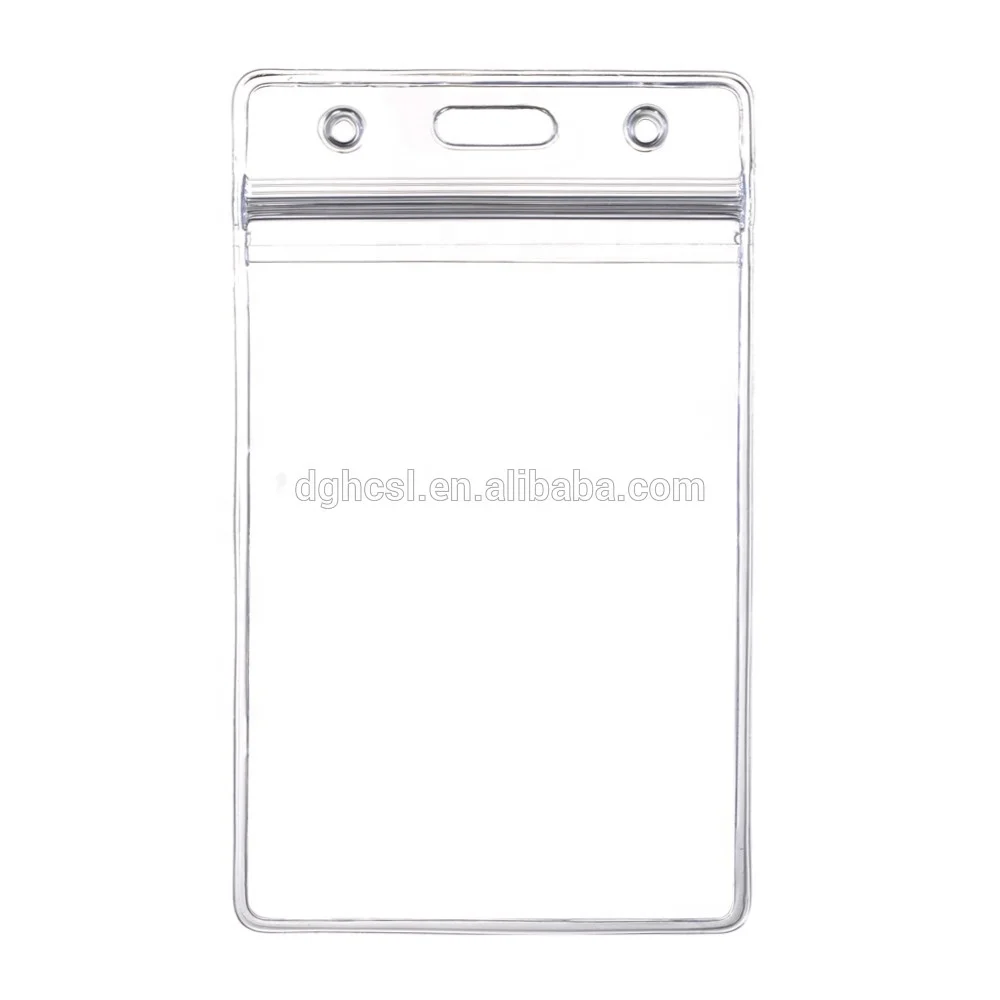 
Huacheng Customized Transparent PVC Card Holder 