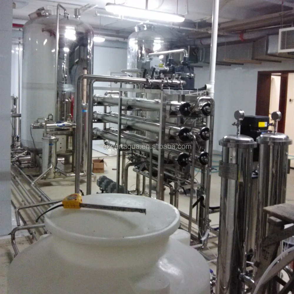 3000L/H fully automatic stainless steel drinking water treatment equipment