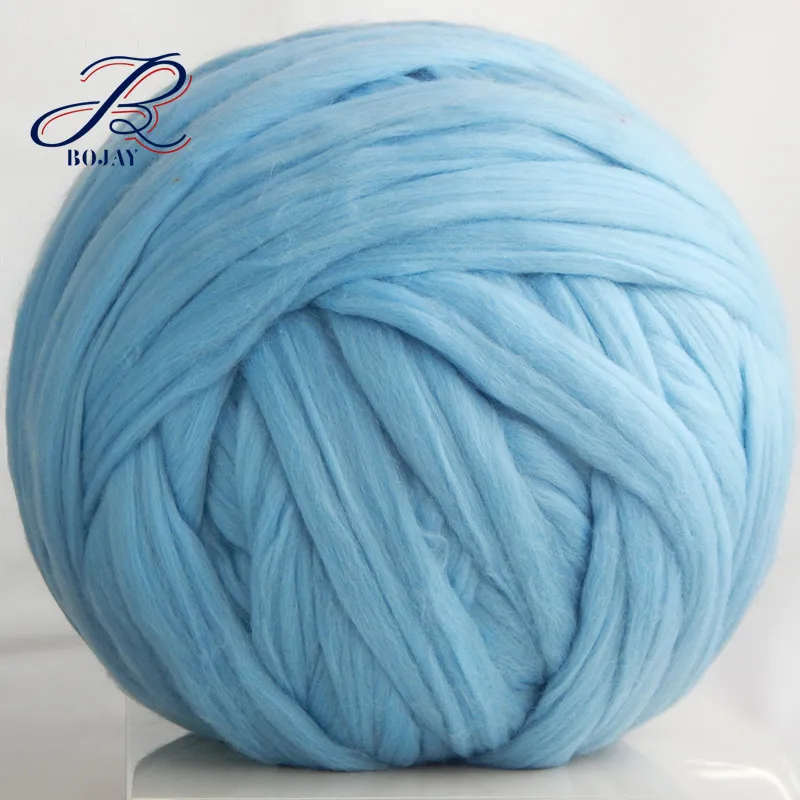Bojay Super Chunky Thick Yarn 100% Acrylic Jumbo yarn for arm knitting with cheap price