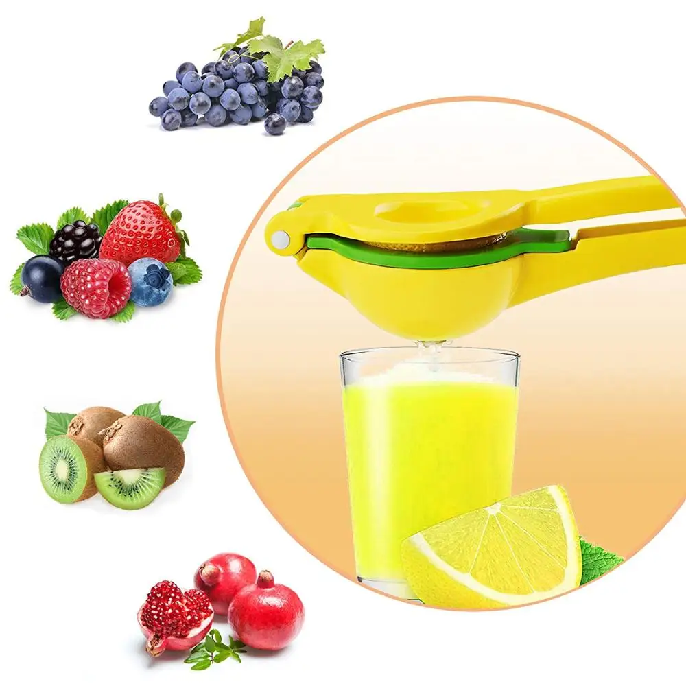 Heavy Duty Manual Citrus Juice Press metal lemon lime squeezer
