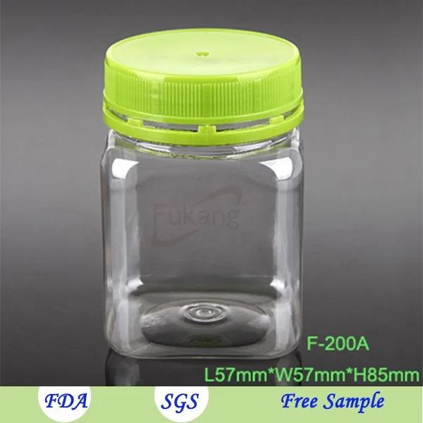 250ml square PET aromatic plastic bottle, PET clear car perfume plastic jar beautiful design plastic container custom made cap/