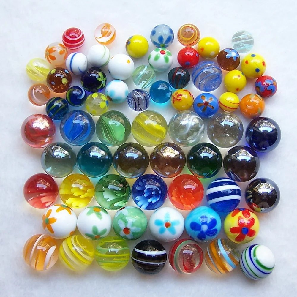
1.5-30mm green/red/yellow China supply Import Children Toys Glass Marbles for kids 