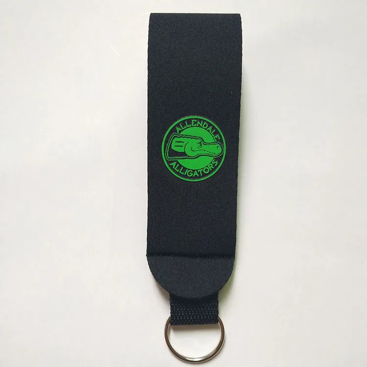 
Assorted durable neoprene wristle keychain wrist strap band keyholder 
