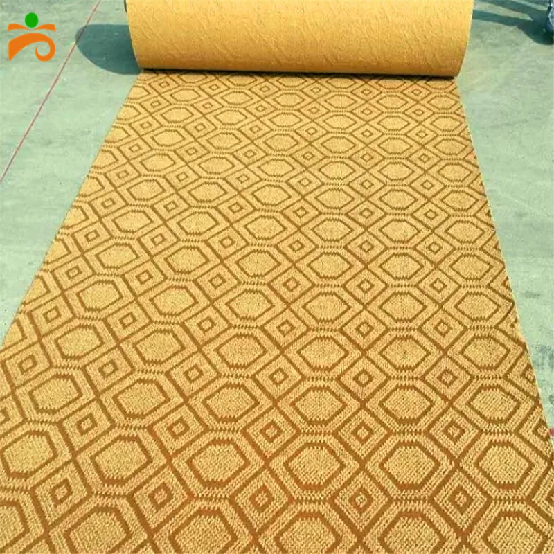 Needle punch double color jacquard home corridor office hotel carpet