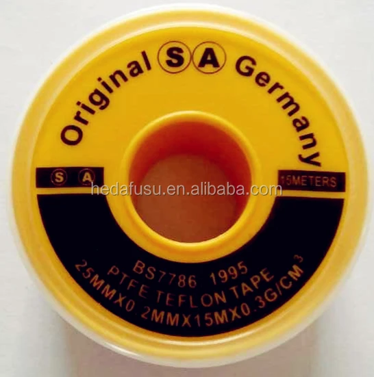 Высококачественный резьбовой уплотнитель из ПТФЭ 12 мм x 5 м, 12 мм x 8 м, 12 мм x 10 м, 12 мм x 15 м