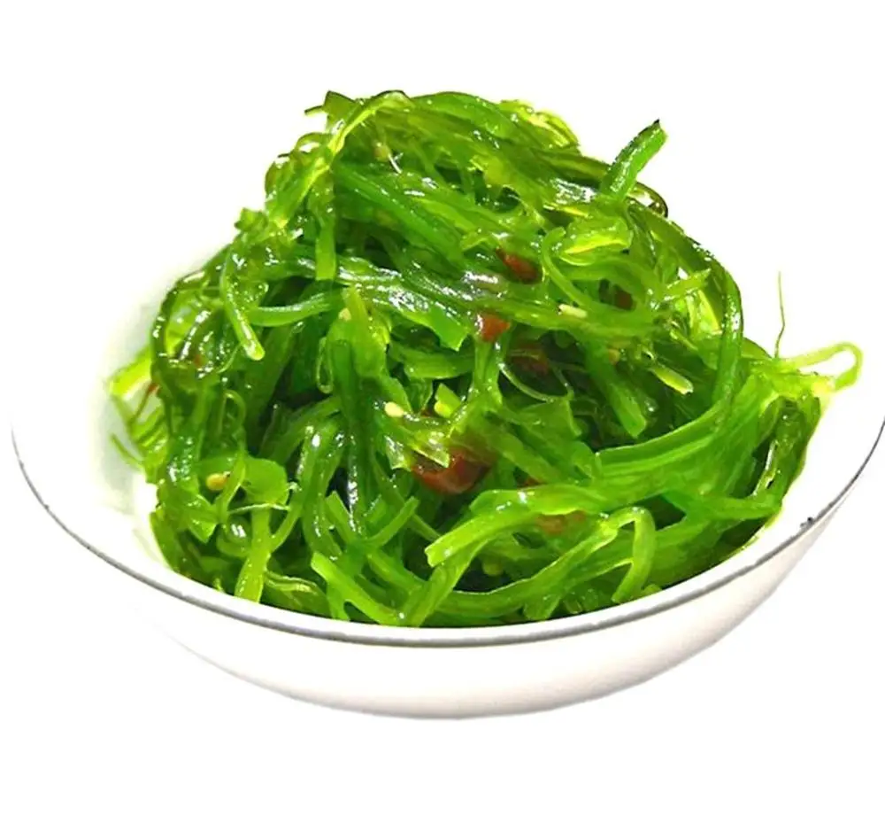 Замороженный салат с приправленными водорослями