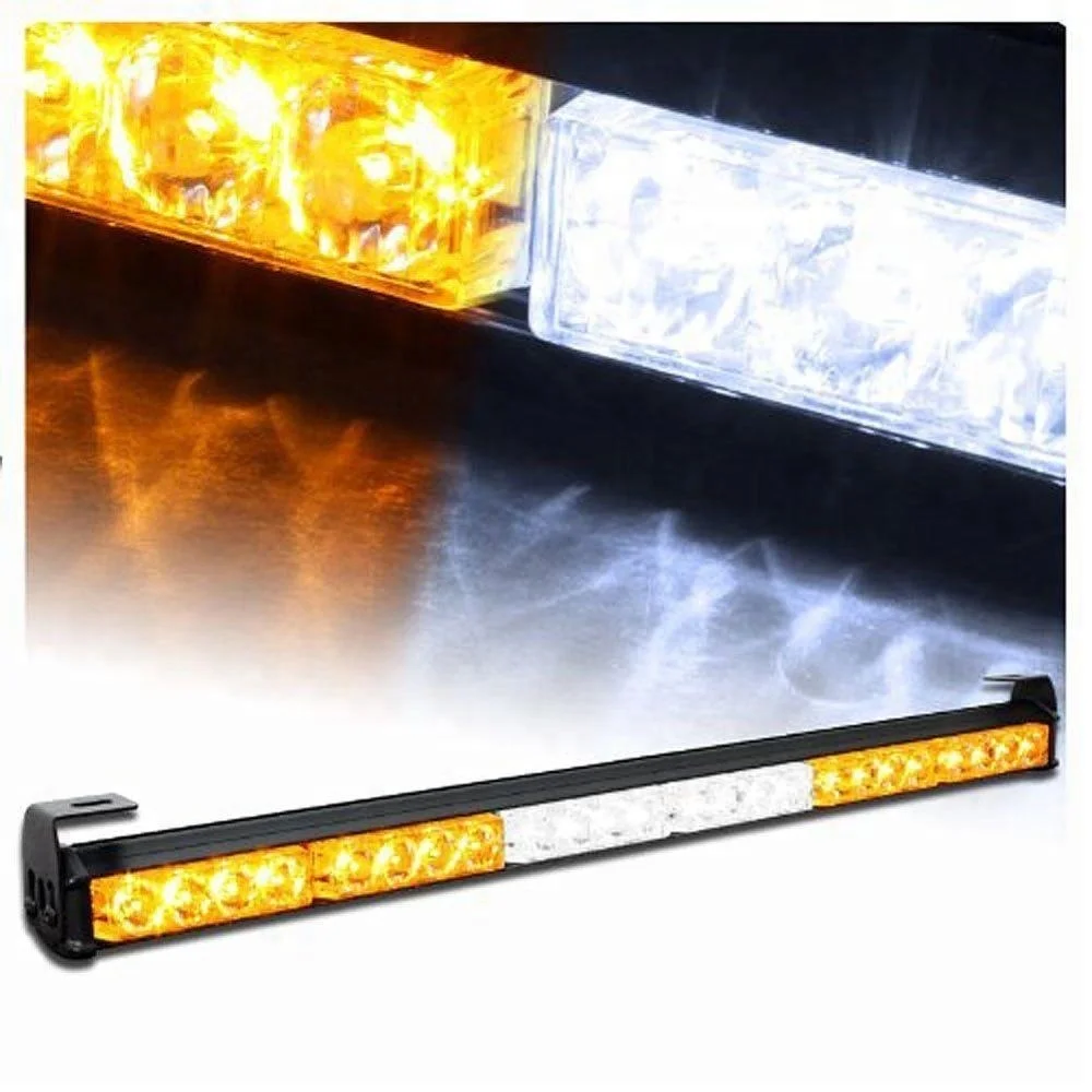 DC 12-24v High Quality 36W 54W 72W 90W 108W 126W 144W Led Light White Amber Offroad Truck Led Light Bar