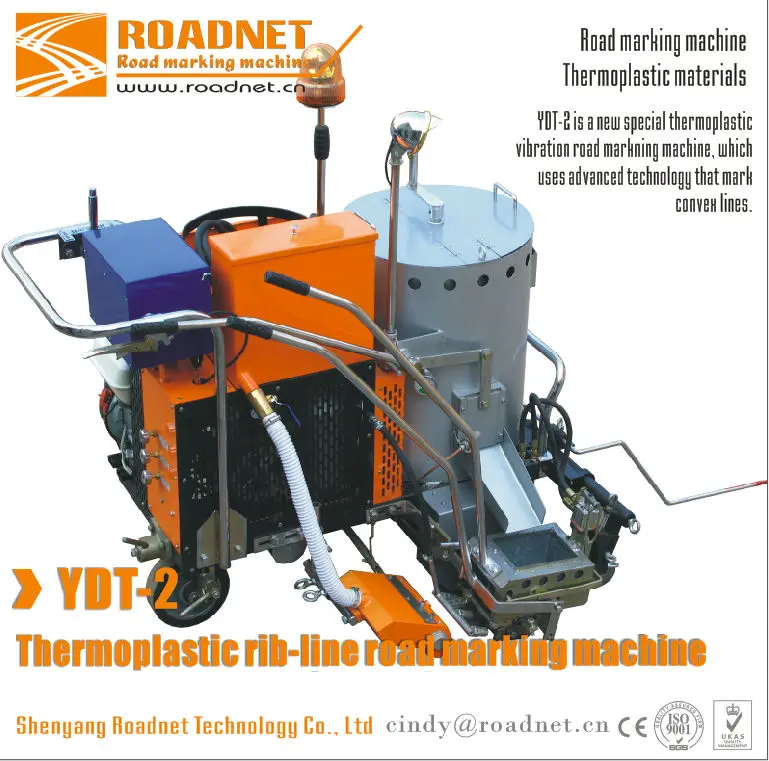 
Self-propelled thermoplastic convex line Road marking machine 