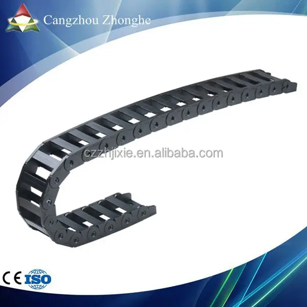 high speed cnc cable chain flexible plastic cable carrier energy chain made in china