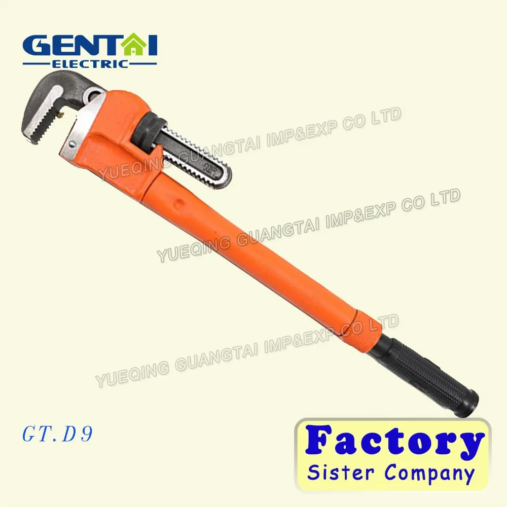 American Ridgid Type Drop-Forged High Quality Heavy Duty Pipe Wrench