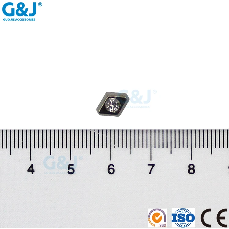 Guojie brand yiwu factory hot sale high quatily ABS sew on spurs strass crystal rhinestone iron on transfer