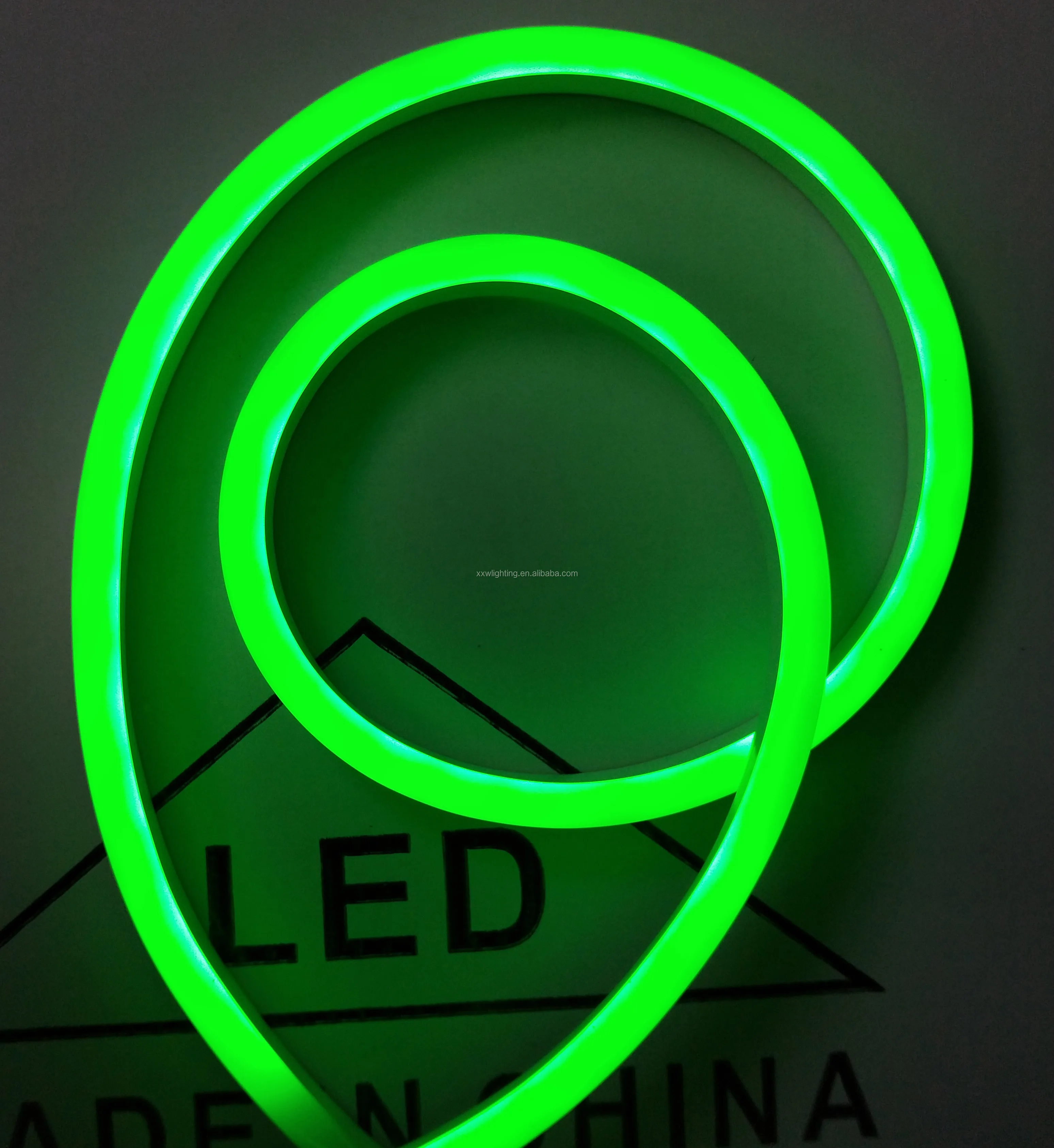 Ultra bright white PVC 220V flexible LED rope light for outdoor decoration
