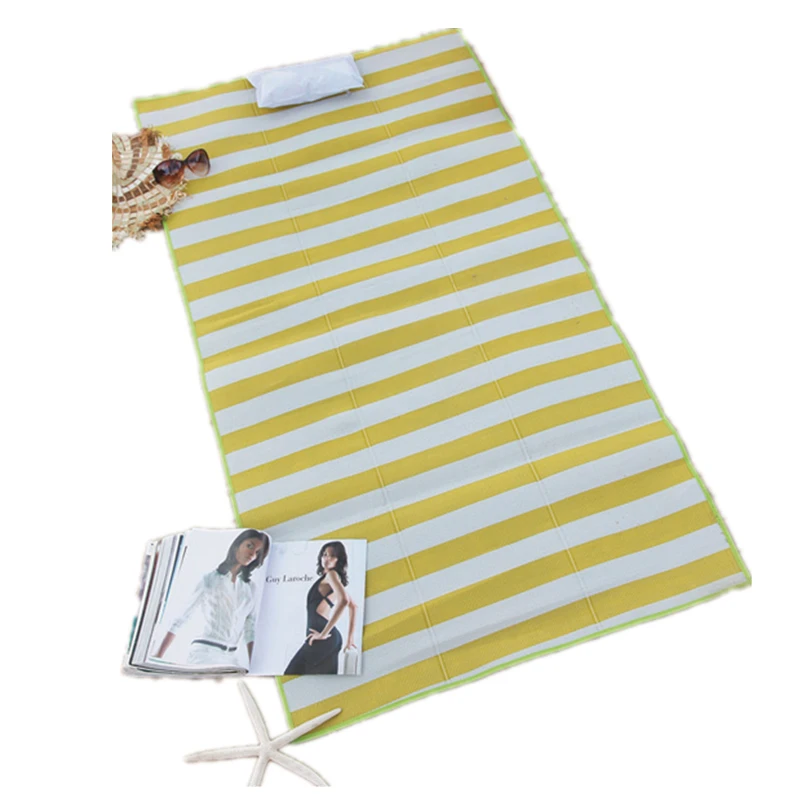 Fantastic plastic outdoor waterproof woven picnic mat
