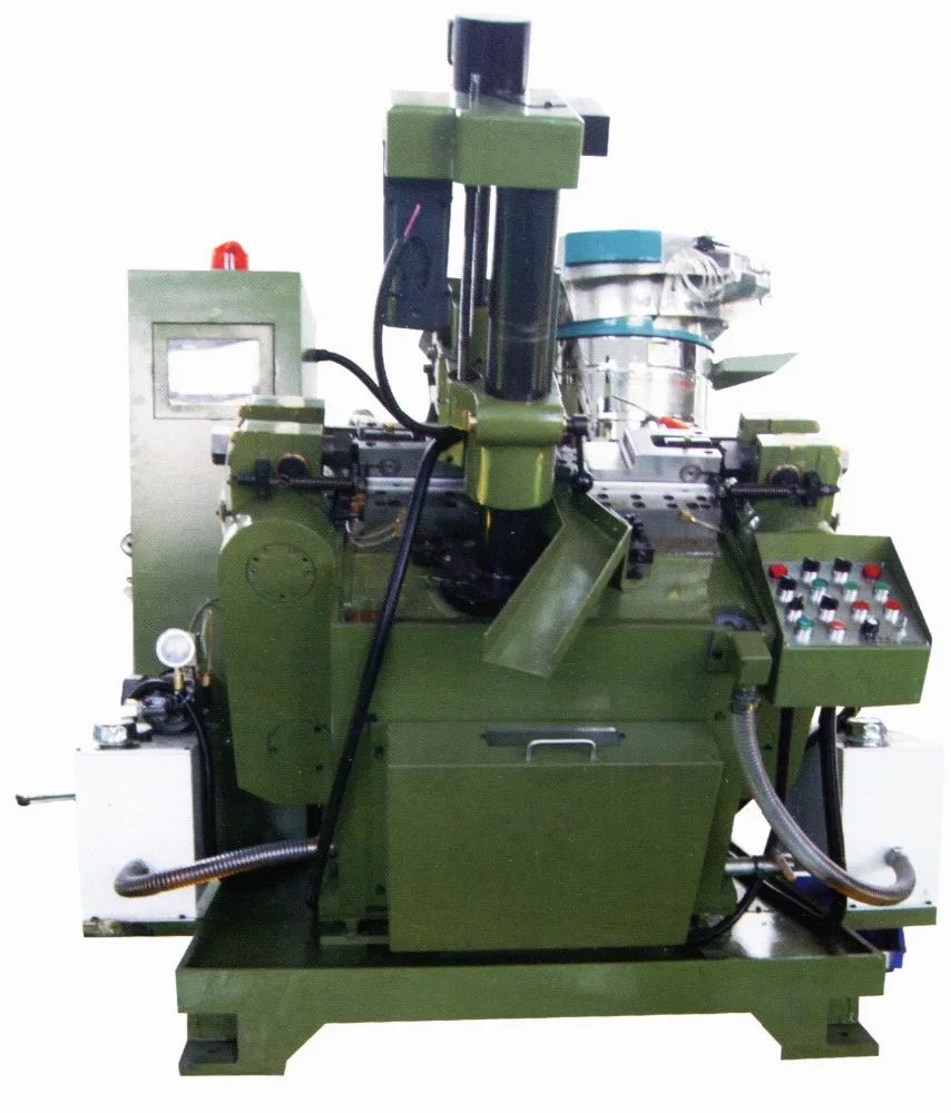 Self-drilling screw point/end/tip forming machine, self-drilling screw