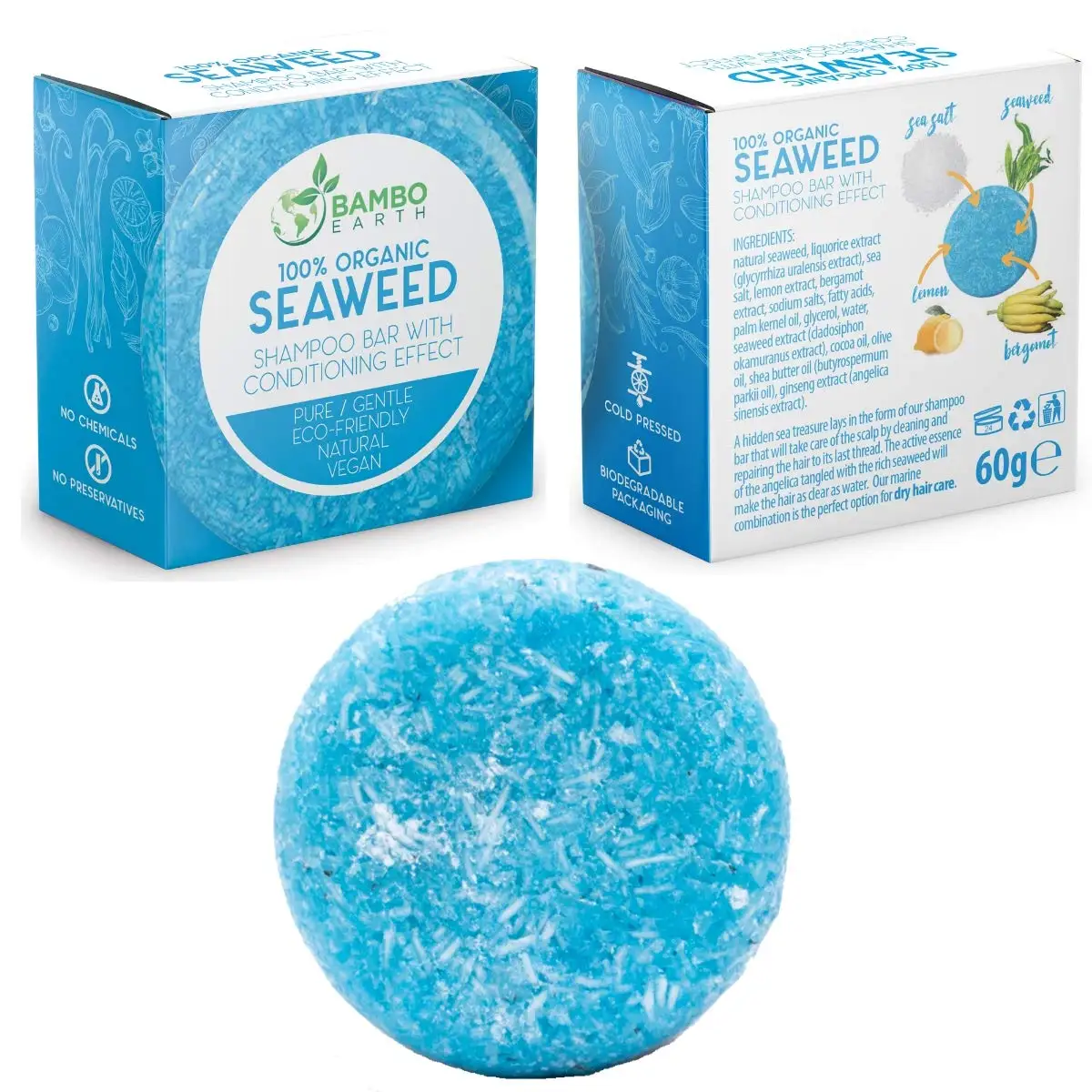 All Hair Types Solid Shampoo Bar Made With Natural & Organic Ingredients Soap Bar