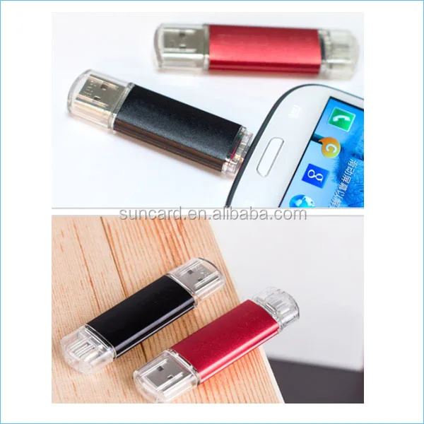 Горячая распродажа otg usb флэш-накопитель для смартфонов