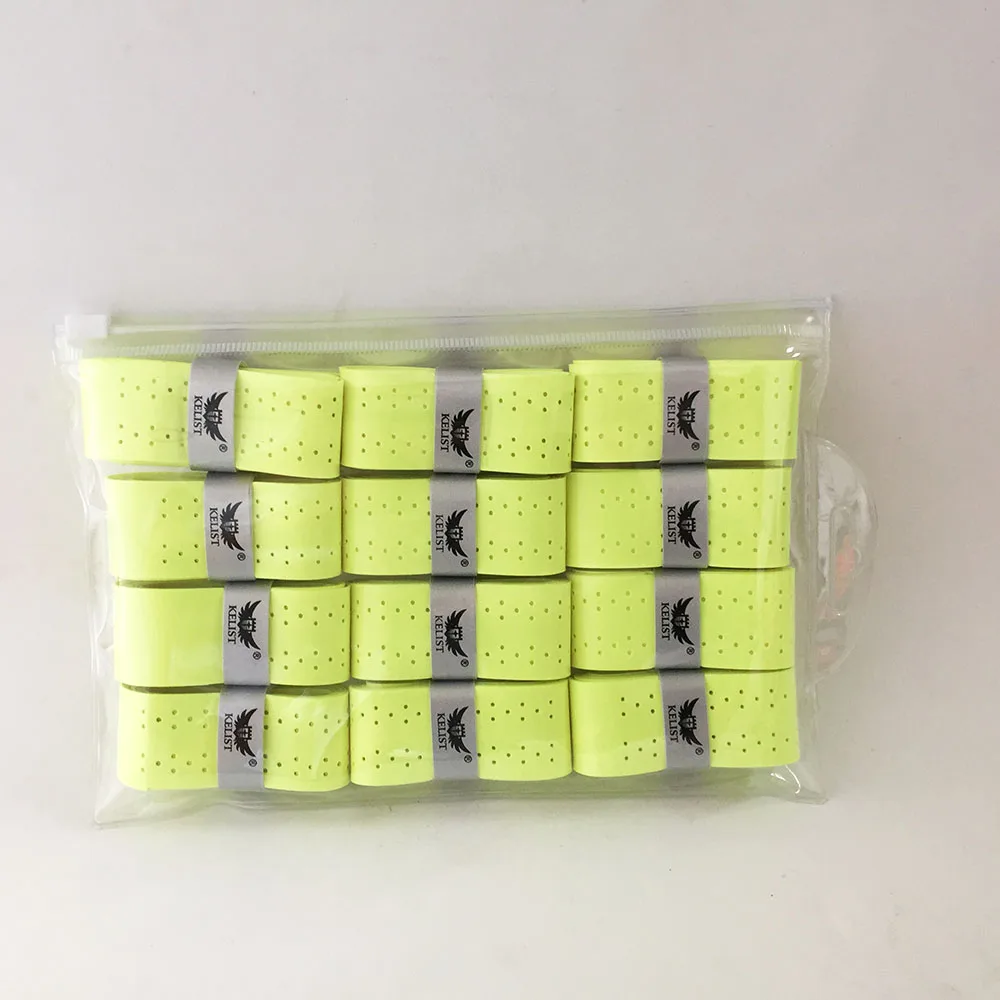 Famous brand  60 pcs Mix colors  Coated Anti-slip Overgrips  absorbent overgip tennis  for racket badminton