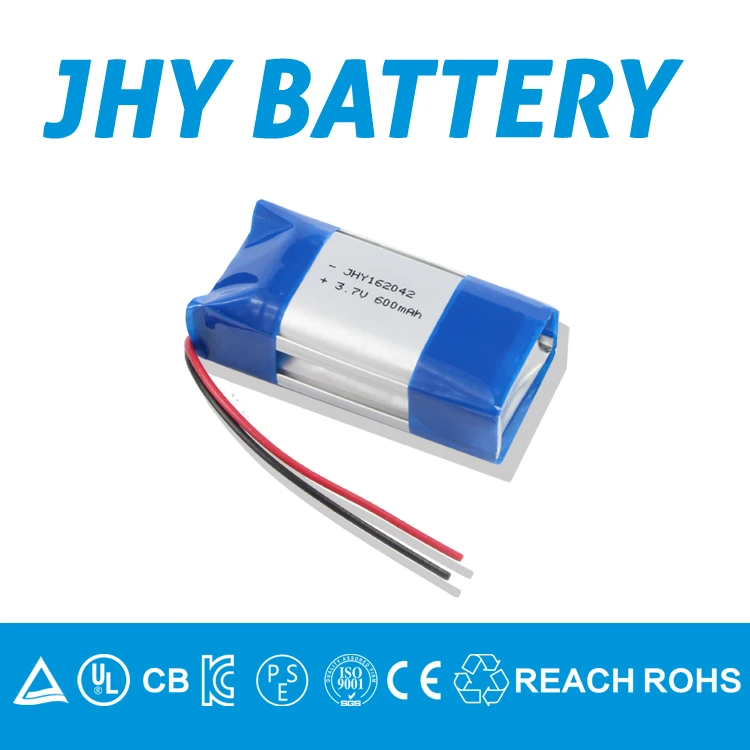 3.7v 2000mAh 605060 GPS long cycle life li-polymer battery with UL CE CB KC ROHS REACH IEC62133 UN38.3