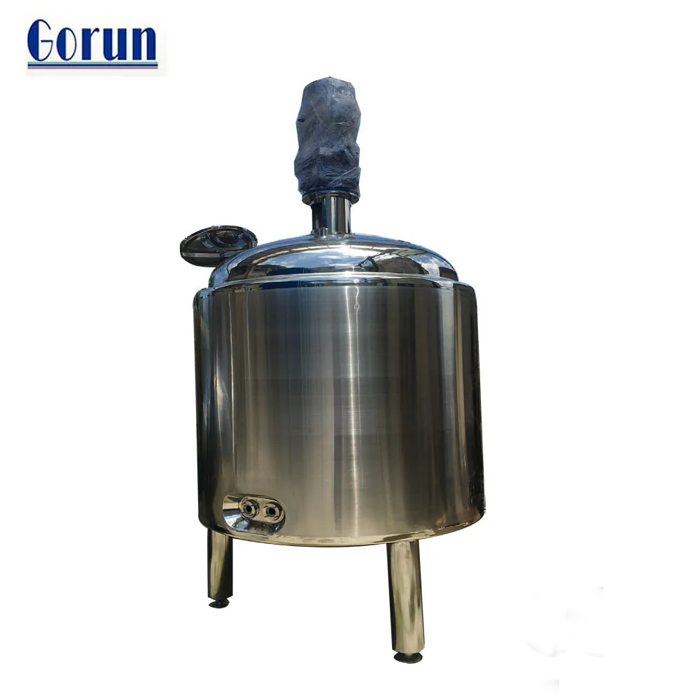 Industrial Small Dairy Milk Processing Machinery Stainless Steel Cooling Storage Tank/ Milk Cooling Equipment