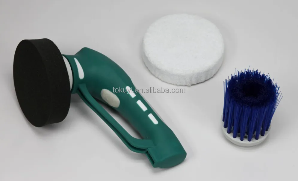 Electric cordless car polish wax with rechargeable battery