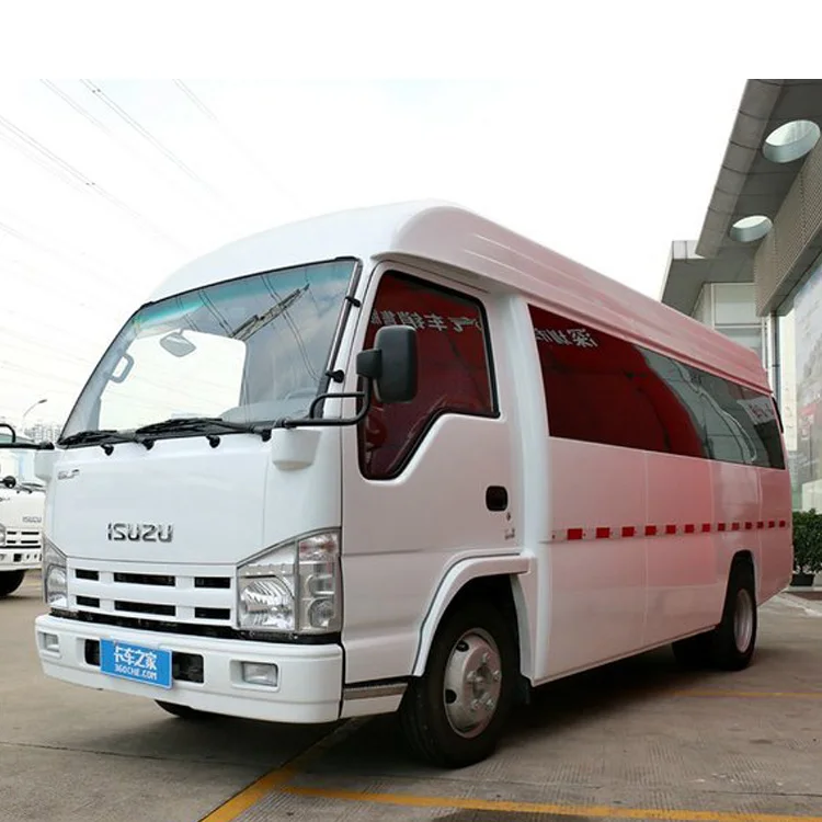Isuzu 120hp городской мини-автобус с аккумулятором на 15