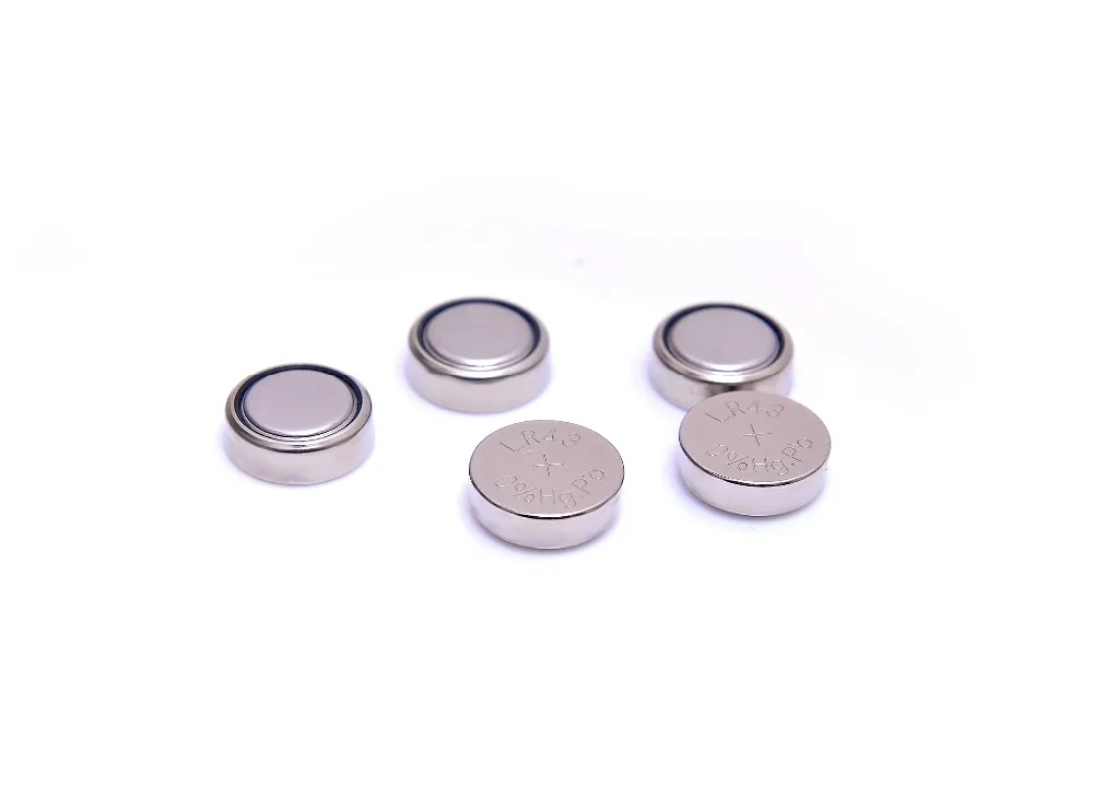 0% Hg Pb AG7 1.5v Alkaline Button Cell Battery AG7 LR927 Coin Type Batteries