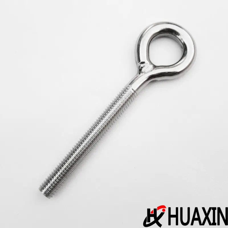 Stainless Steel SUS304/316 Stamped Eye Bolts, Welded/unwelded eyebolt M4 to M30